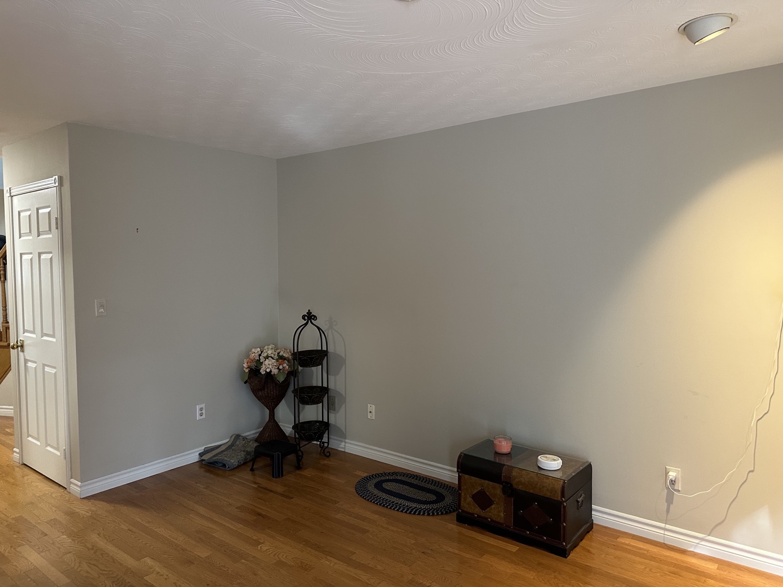 Empty front room before