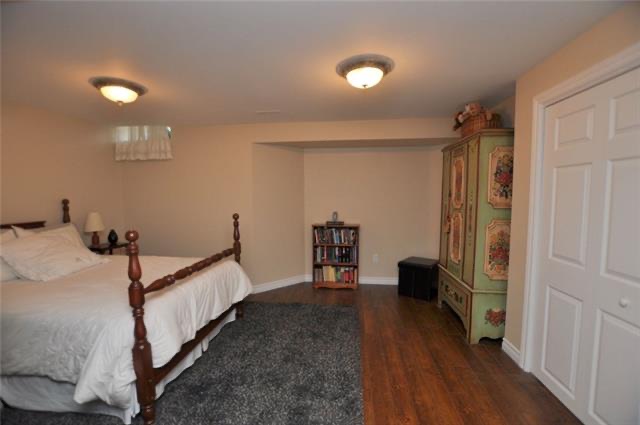 Basement bedroom before